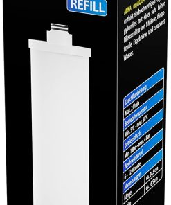 ARKA myAQUA 1900 Filtre Fin Rechargeable - Filtre efficacement Les Plus Petites Particules et impuretés de l'eau, idéal pour Une Eau de Grande pureté. [Classe énergétique A]